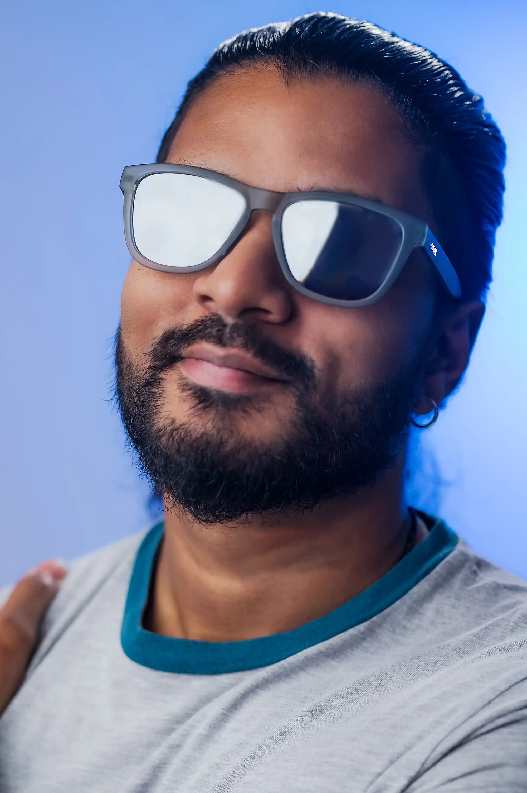 REPORTING LIVE FROM THE CYCLONE